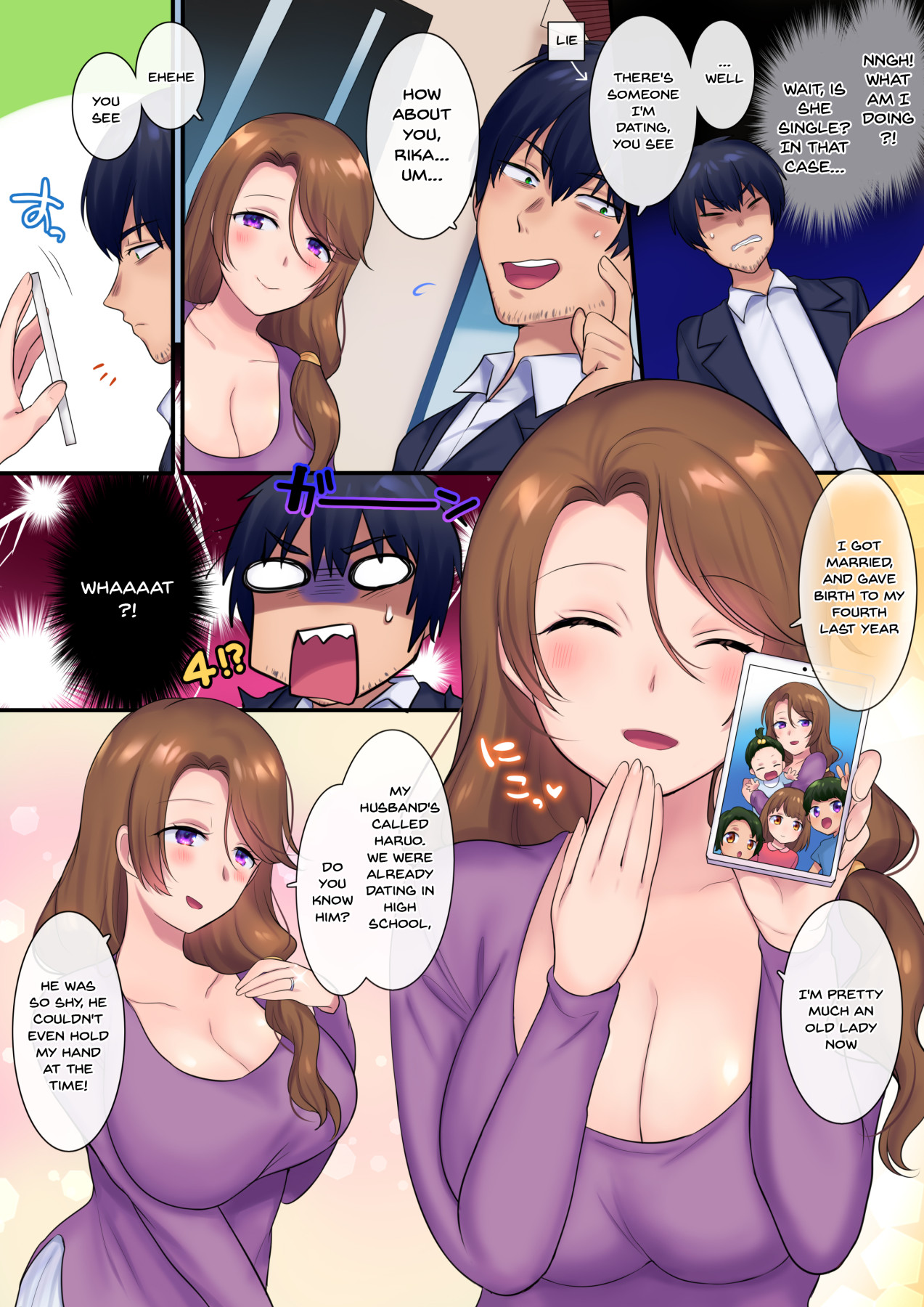 Hentai Manga Comic-I Went Back In Time To Do NTR With My Beloved Onee-san-Read-4